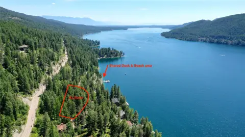 Whitefish Lake Access Building Lot