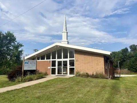 Brick Church with Recreation Space