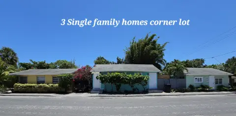 Three Homes, One Corner Lot