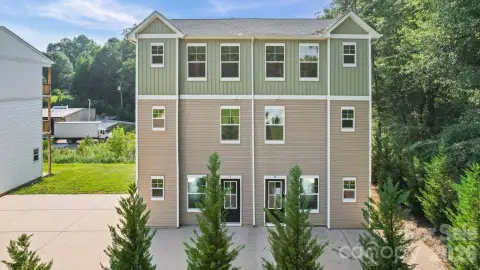 Three-Story Duplex Under Construction