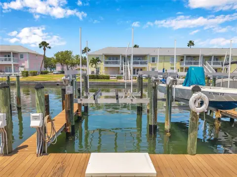 Deeded Boat Slip with Lift