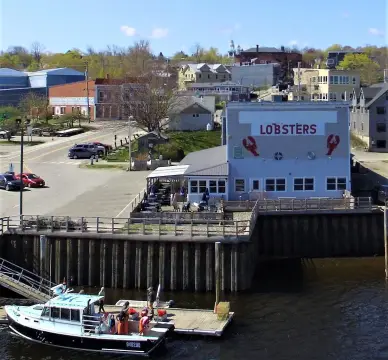 Waterfront Mixed-Use Restaurant Building