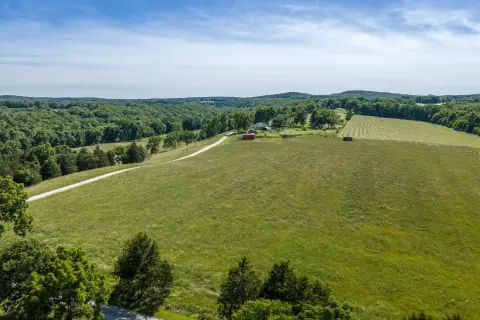 Fenced Pastureland with Livestock Corral