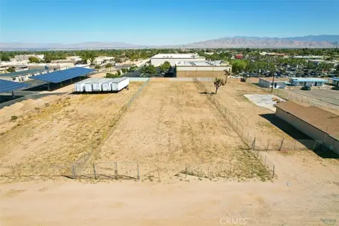 Fenced Commercial Land