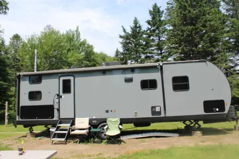 Recreational Hunting Land with Camper