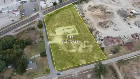 Industrial Land with Concrete Pad