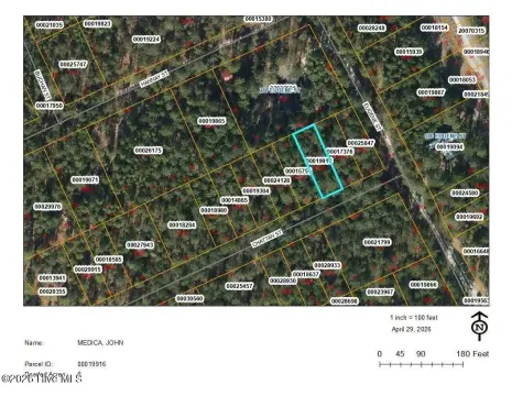 Wooded Lot in Aberdeen, NC