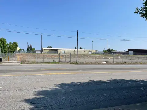 Fenced Commercial Land