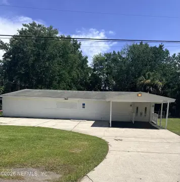 Concrete Block Office/Service Building