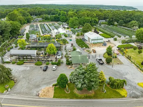 Established Garden Center With Farmhouse