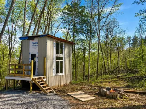 Wooded Recreation Land with Cabin
