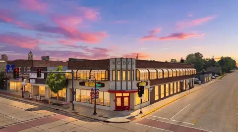 Downtown Mixed-Use Corner Building