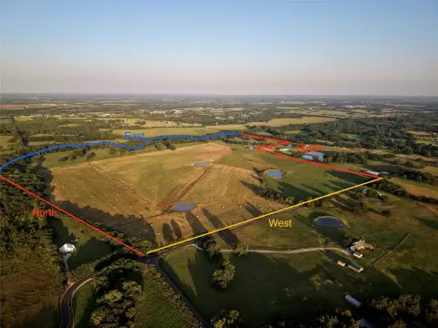 Ranch Land with Stream and Pastures