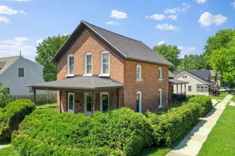 Brick Duplex with Two Porches