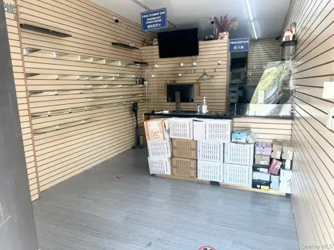 Gated Storefront Retail Space