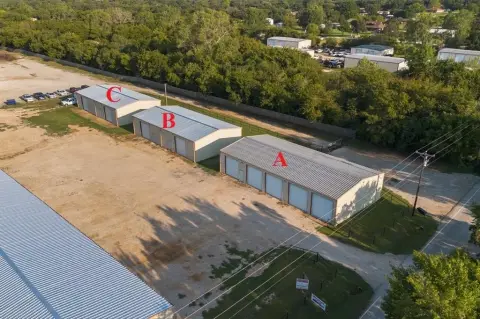 Burleson Warehouse with Roll-Up Door