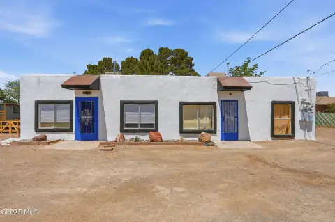 Quadplex with Flat Roof