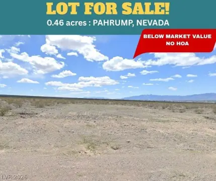 Pahrump Land with Owner Financing