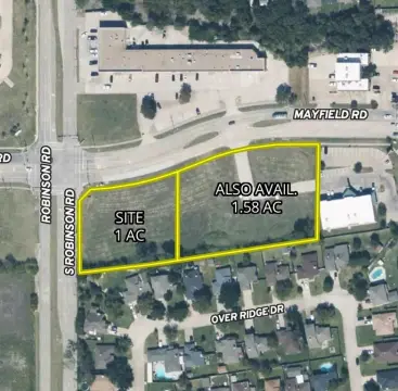 Grand Prairie Retail Land Available