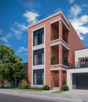 New Construction Three-Unit Building