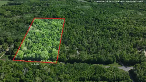 Wooded Hunting Land with Storage Quonset