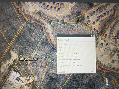 Wooded Commercial Land