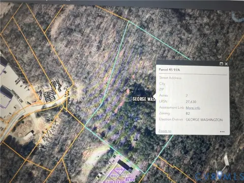 Wooded Commercial Land