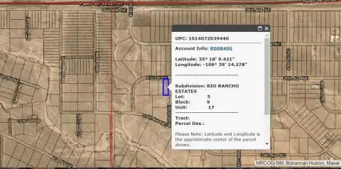 Rio Rancho Land with Views
