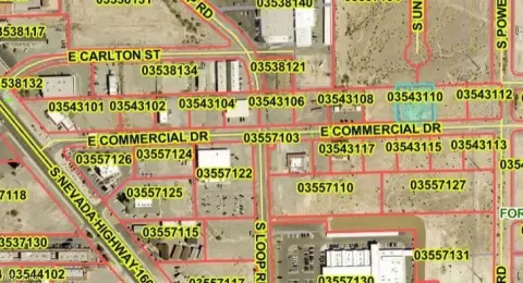 Commercial Land in Central Pahrump