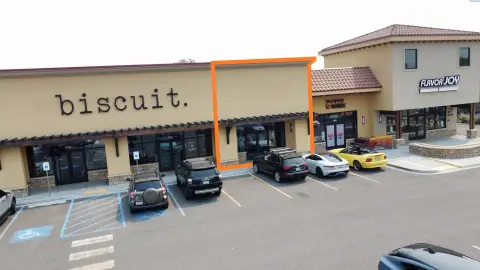 Retail Space with Monument Signage