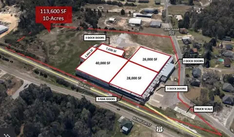 Vacant Multi-Component Warehouse Facility