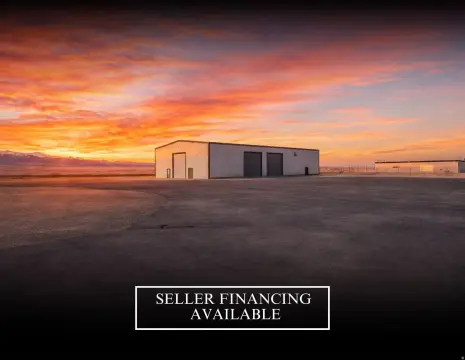 Fenced Industrial Warehouse Facility