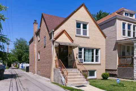 Two-Unit Brick Residential Building