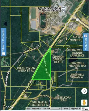 Acreage with Road Frontage