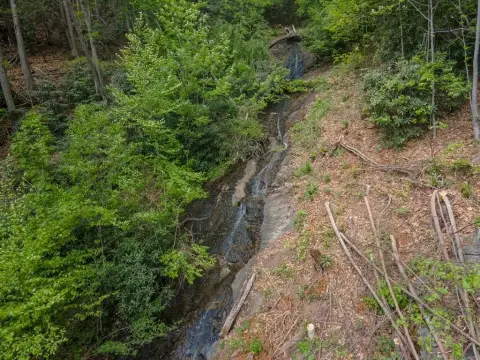 Land with Piedmont Views, Waterfall