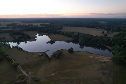 Cattle Ranch with Lake