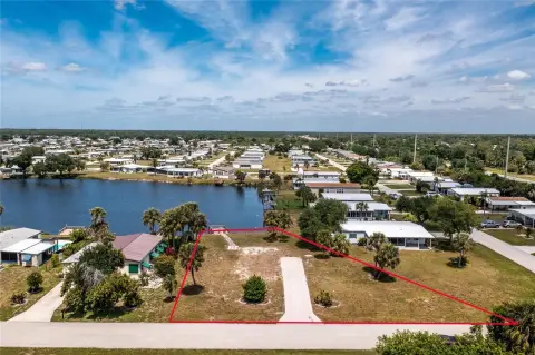 Lakeside Lot in 55+ Community