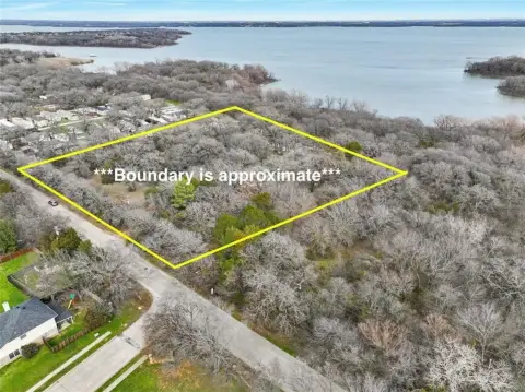 Land with Lake Lewisville View