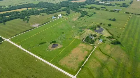 Agricultural Land with Barbed-Wire Fencing