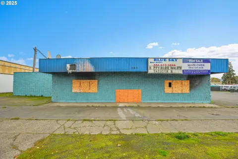 Fire-Damaged Bar Property