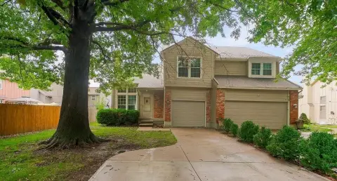 Half Duplex with Brick Fireplace