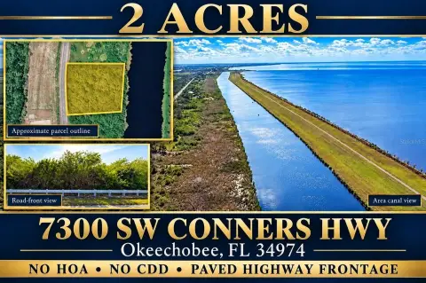 Canal-Front Waterfront Land