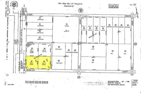 Hesperia Industrial Corner Lots