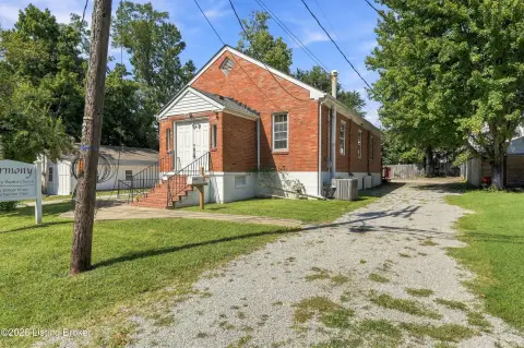 Brick Church Facility with Walkout Level