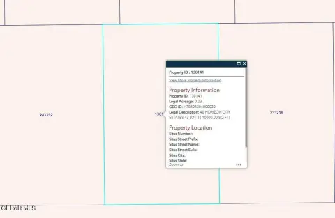 Horizon City Vacant Lot