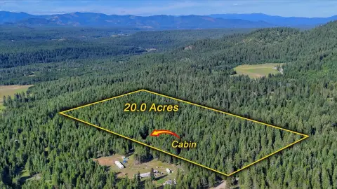 Wooded Recreation Land with Cabin