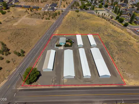 Secure Self Storage Facility with Gate