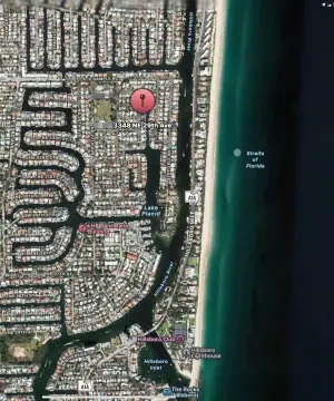 Waterfront Land in Lighthouse Point