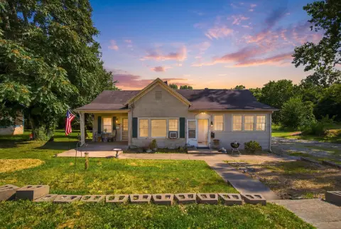Income Duplex with Commercial Land