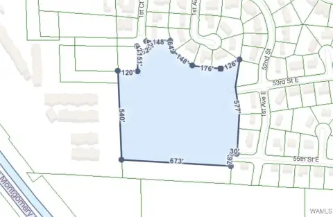 Tuscaloosa Land with Development Potential